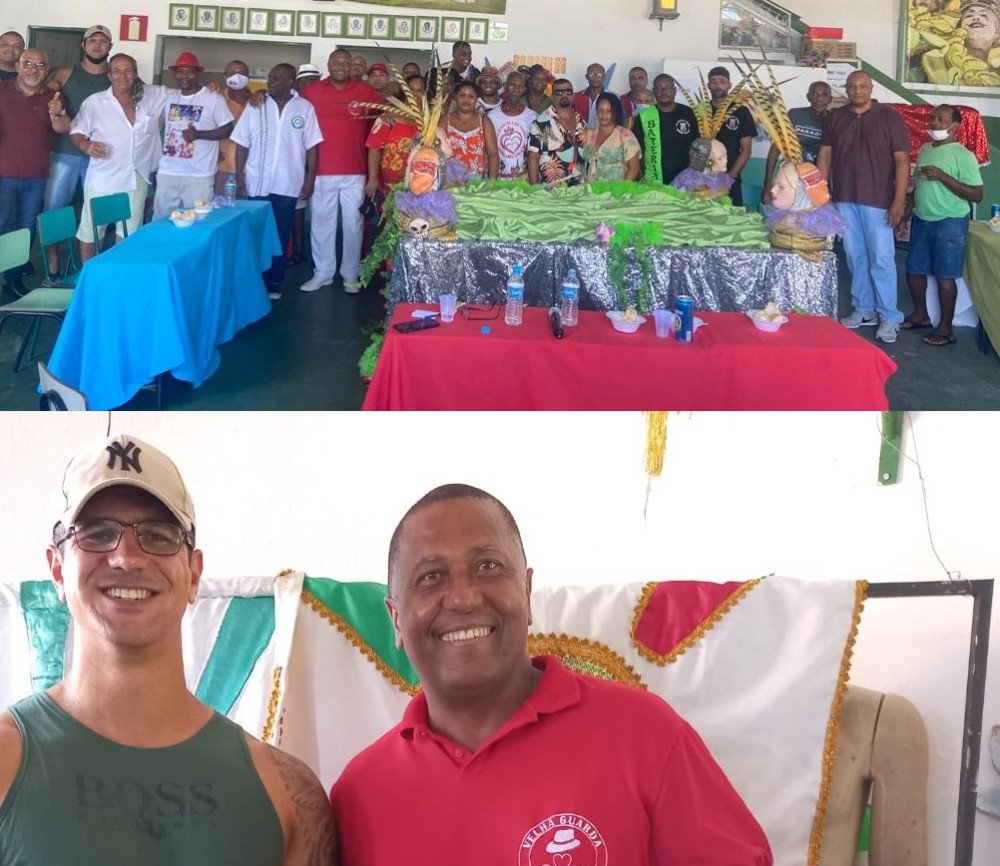 Reunião realizada na sede da União da Colina entre dirigente de Agremiações Carnavalescas dão início ao trabalho para o retorno das Escolas de Samba no ano que vem ao Carnaval de Além Paraíba