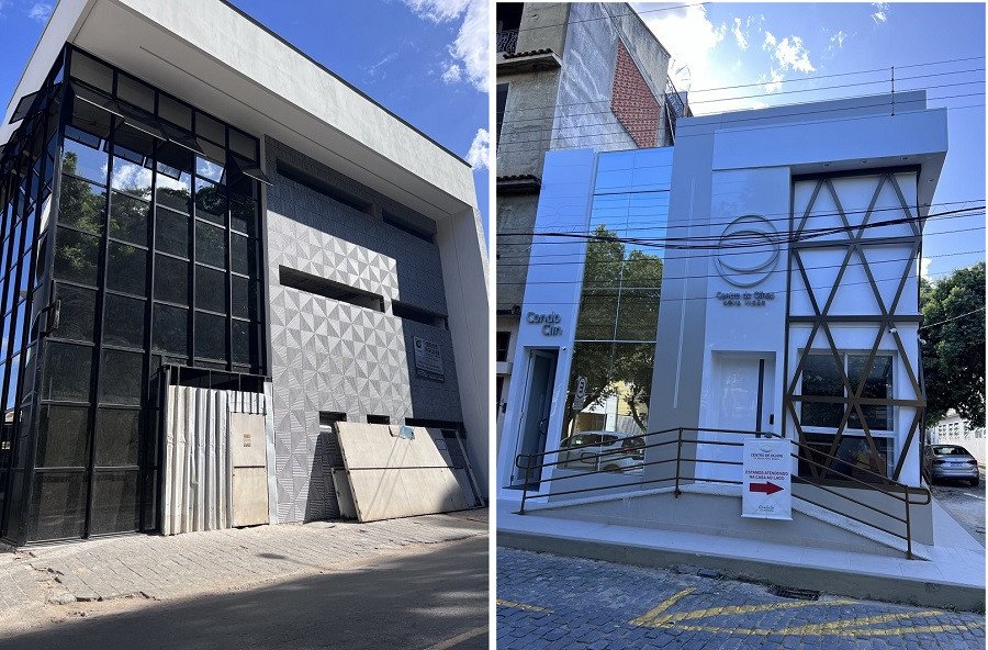 Novas sedes da UNIMED, Condoclin e Clínica Nova Visão entram em fase adiantada das obras