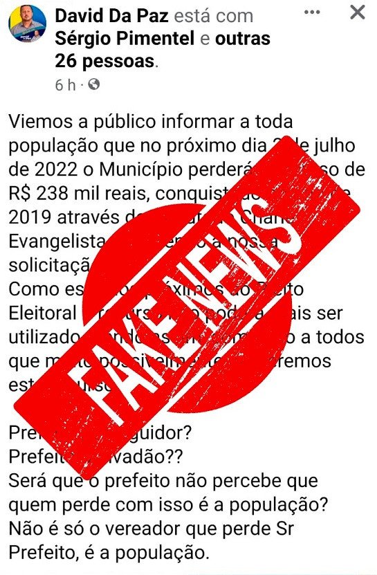 Prefeitura desmente narrativa de Vereador sobre construção da Praça do Jardim Paraíso e a classifica com fake news