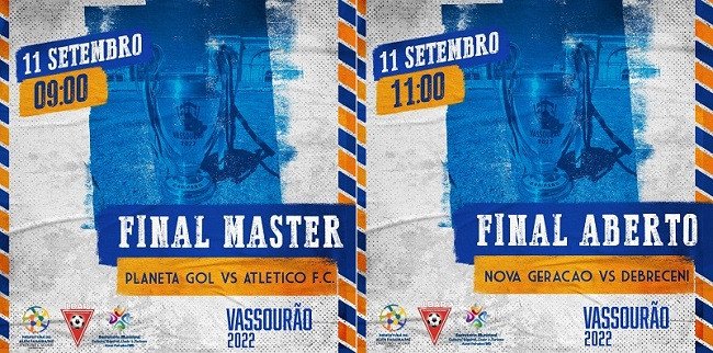 Grande final do Vassourão será domingo, 11 de setembro, com jogos e muitos eventos