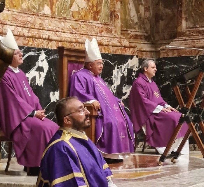 Cardeal Orani Tempesta presidiu Missa por alma do falecido Papa Bento XVI, hoje na Basílica de São Pedro