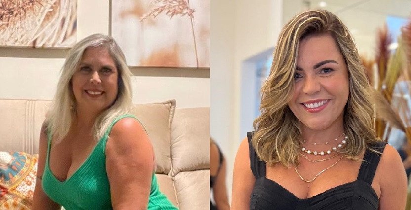 DESTAQUE MULHER 2023: CLÁUDIA CAVALARO E ROGÉRIA VERSÁTIL: EXEMPLOS DA MULHER BONITA, ELEGANTE E VITORIOSA COMO EMPREENDORAS.