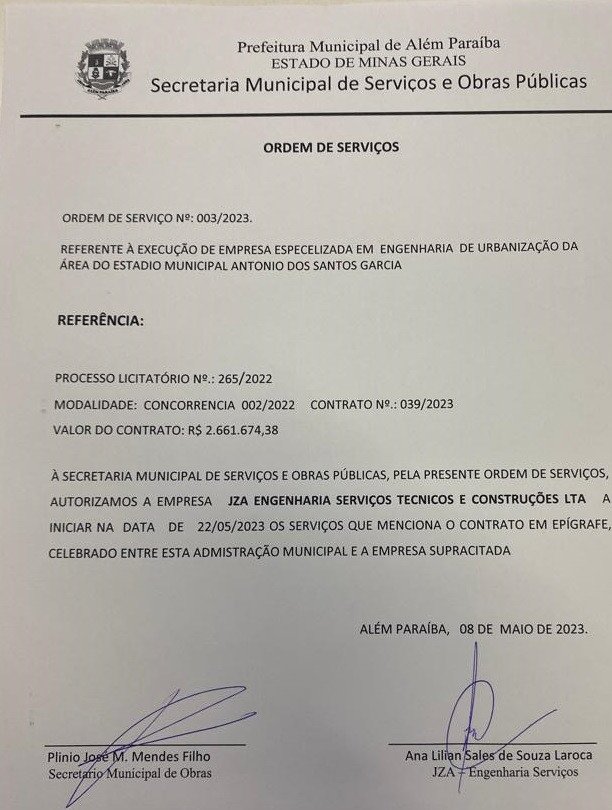 Obra do Estádio Municipal começa dia 22 de maio. Espaço será praticamente refeito