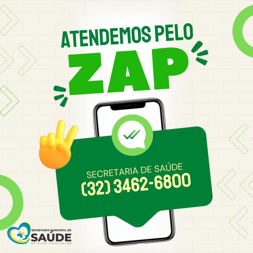 Prefeitura de Além Paraíba inova com ChatBot de WhatsApp para atendimentos da Secretaria Municipal de Saúde