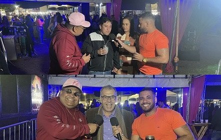 Camarote Boate Animal é o ponto alto da FEXPO 2023. Prefeito e outras personalidades já passaram pelo local