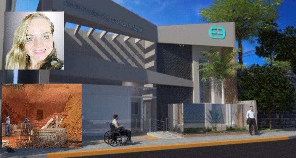 Além Paraíba terá ressonância magnética. Nova clínica está sendo construída na Rua São Geraldo