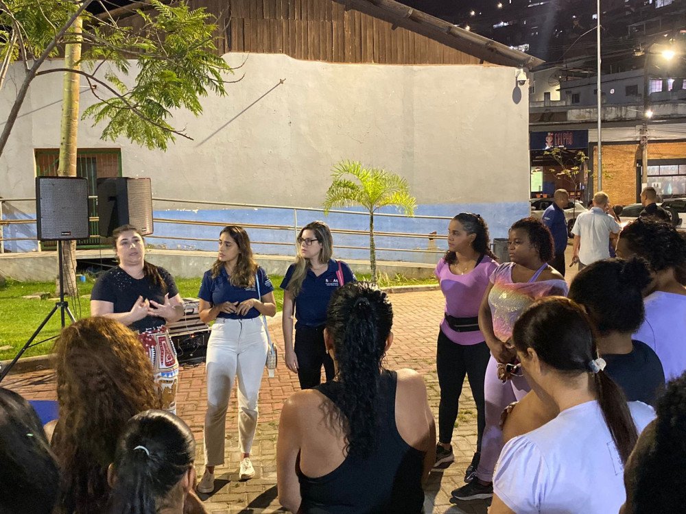 Agosto Lilás: Aulão de Zumba e bate papo sobre o combate e prevenção a violência contra a mulher foram realizados na quinta, 18 de 17 de agosto