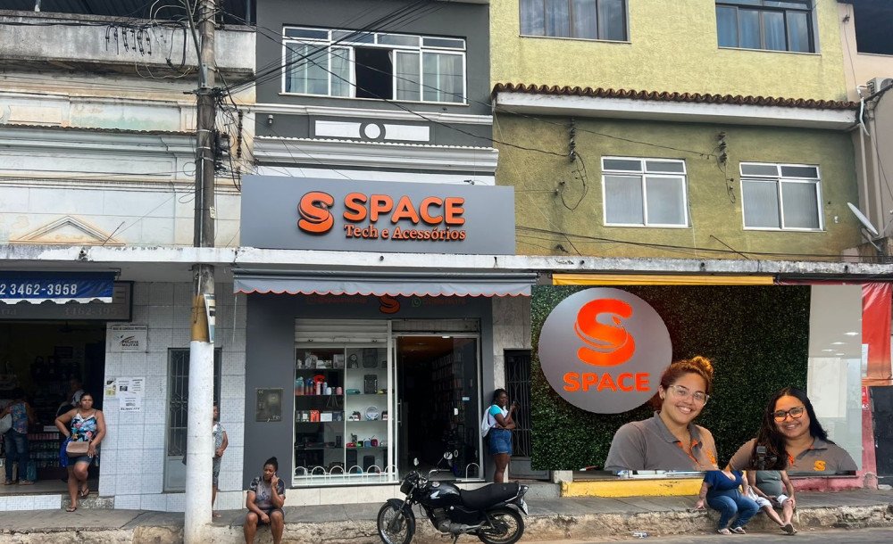 Space Tech e Acessórios: A nova loja de celulares e eletrônicos que está fazendo sucesso em Além Paraíba