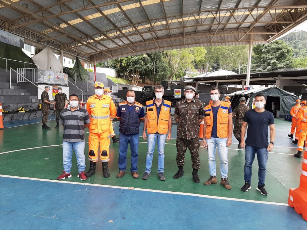 Prefeitura envia funcionários a Juiz de Fora para treinamento de desinfecção de áreas de possível aglomeração