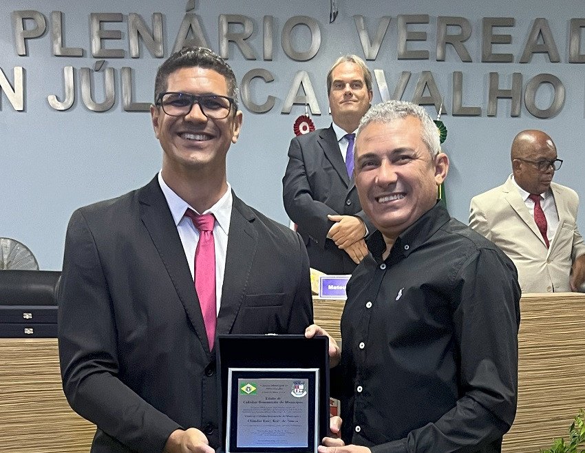 Reconhecimento merecido: Empresário Claudinho da Planeta Gol Recebe Título Honorífico em Além Paraíba