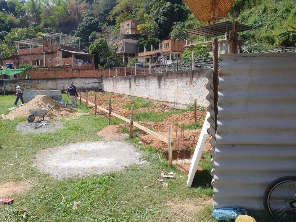 Obra do Centro Social do Matadouro foi iniciada. Uma antigo desejo do bairro que se torna realidade
