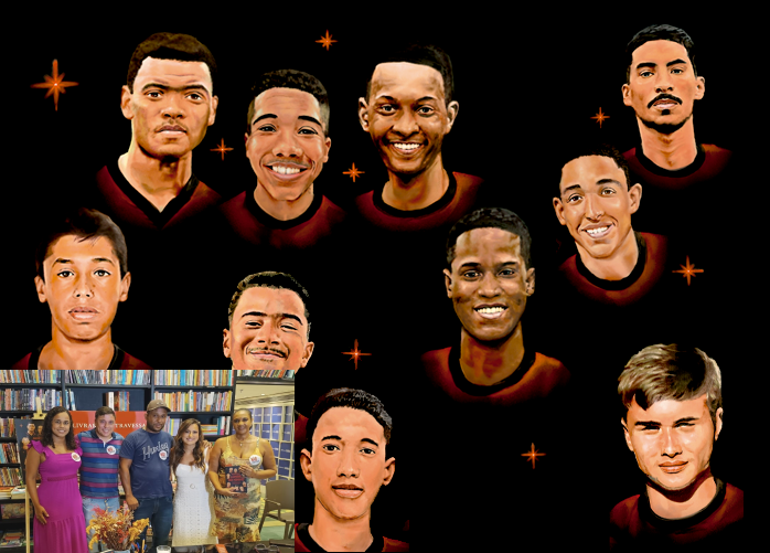 Prefeito compareceu ao lançamento do livro que relata o incêndio no centro de treinamento do Flamento que tirou vida de atleta Além-paraibano