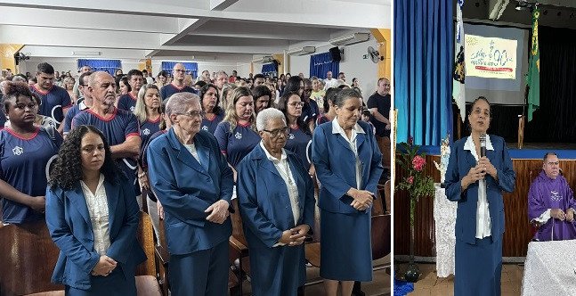 Missa Solene Celebra os 90 Anos do Colégio Santos Anjos de Além Paraíba