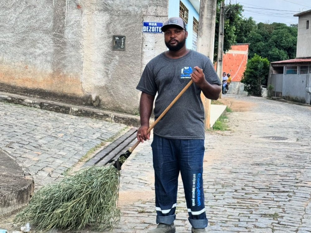 População só tem elogios pela Limpeza Impecável em Além Paraíba realizada pela CoopAlém