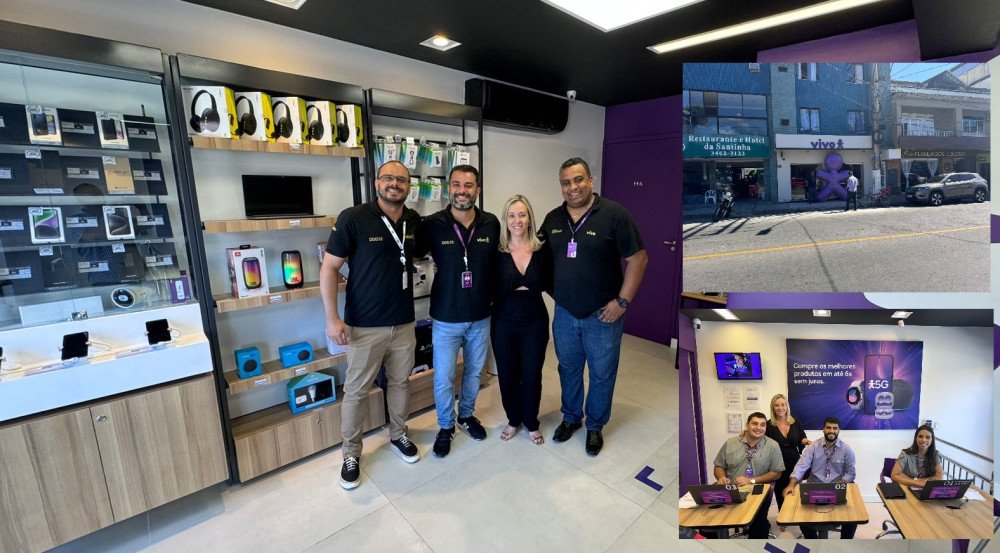 VIVO inaugura nova Loja em Além Paraíba. Com amplo espaço e excelente atendimento, a VIVO segue líder em Além Paraíba