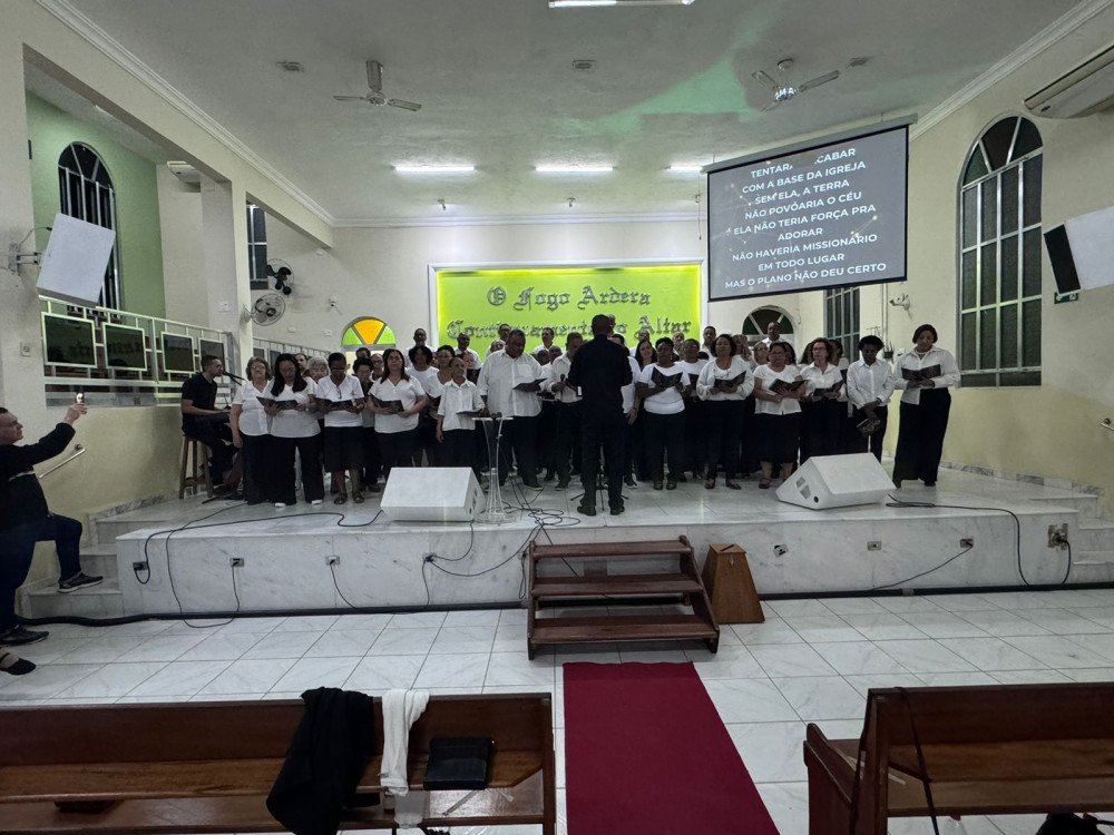 Igreja Batista em Renovação Espiritual realizou cultos para comemorar os 36 anos de seu Coral Hosana