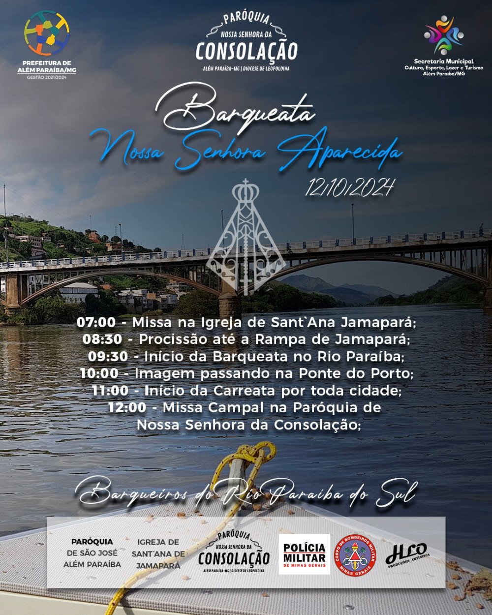 Prefeitura vai realizar tradicional Barqueata de Nossa Senhora Aparecida