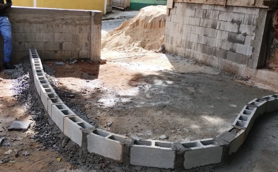 Área de lazer contigua a Praça Vitória Sahione no Morro dos Cabritos está em andamento e voltará a ter a placa histórica de 