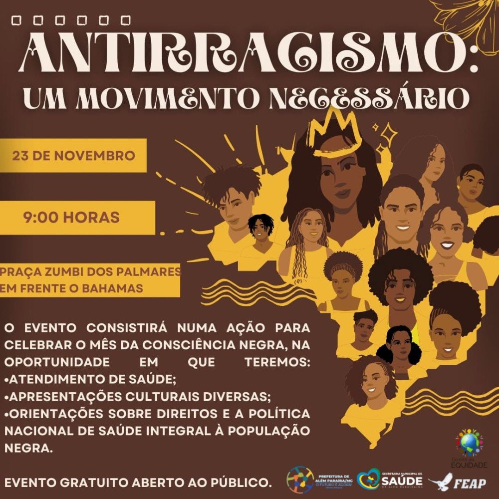 Prefeitura participará de evento contra o Raciscmo