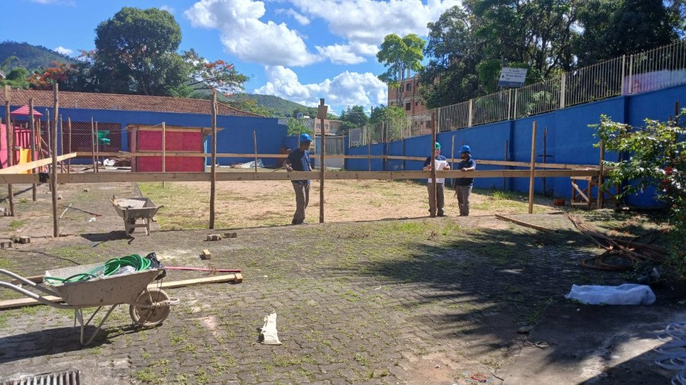 Nova Creche começou a ser construída na Parada Breves. Recurso financeiro para a conclusão da obra ficará no Caixa da Prefeitura