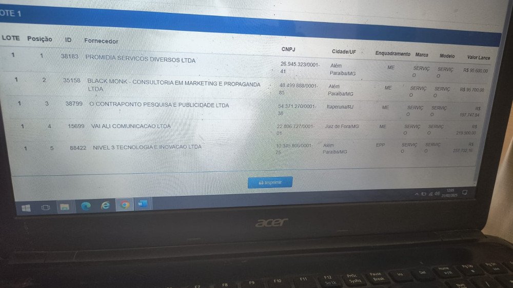 PROMIDIA GANHOU LICITAÇÃO ABERTA PELA PREFEITURA PARA SERVIÇOS DE PUBLICIDADE E COMUNICAÇÃO OFERECENDO O MENOR PREÇO