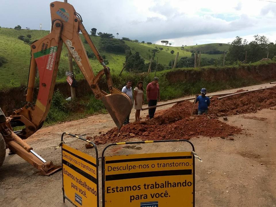 População começa a perder paciência com a obra do esgoto feita pela COPASA mas é preciso empatia já que ela ainda vai durar bastante tempo