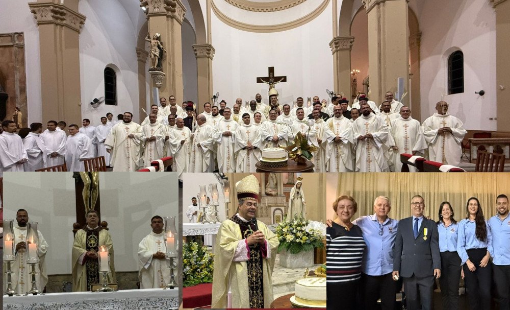 EMOÇÃO, ALEGRIA E ORAÇÃO: MISSA SOLENE MARCOU OS 10 ANOS DE EPISCOPADO DE DOM EDSON ORIOLO, BISPO DE LEOPOLDINA