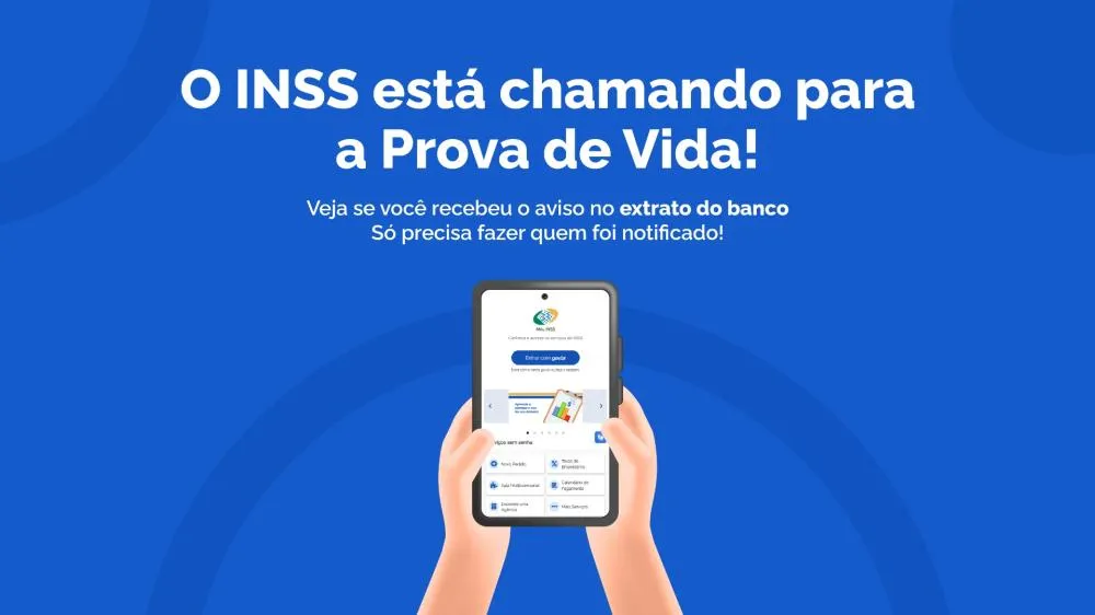 INSS CONVOCA QUATRO MILHÕES DE BENEFICIÁRIOS PARA FAZER PROVA DE VIDA