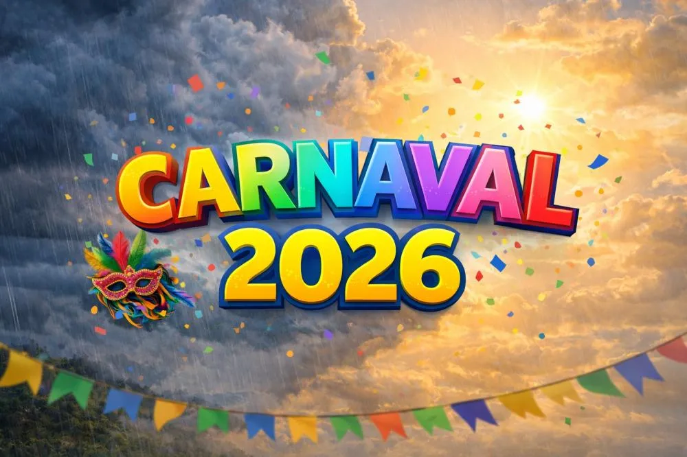 CARNAVAL 2026 DEVE TER CALOR E PANCADAS DE CHUVA EM ALÉM PARAÍBA