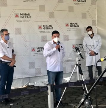 Governador Zema visita Hospital São Salvador e Prefeito pede que os respiradores cedidos fiquem definitivamente em Além Paraíba