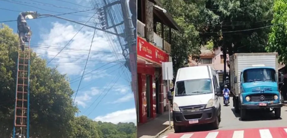 PREFEITURA INTENSIFICA MANUTENÇÃO DA ILUMINAÇÃO PÚBLICA E SINALIZAÇÃO VIÁRIA NA CIDADE