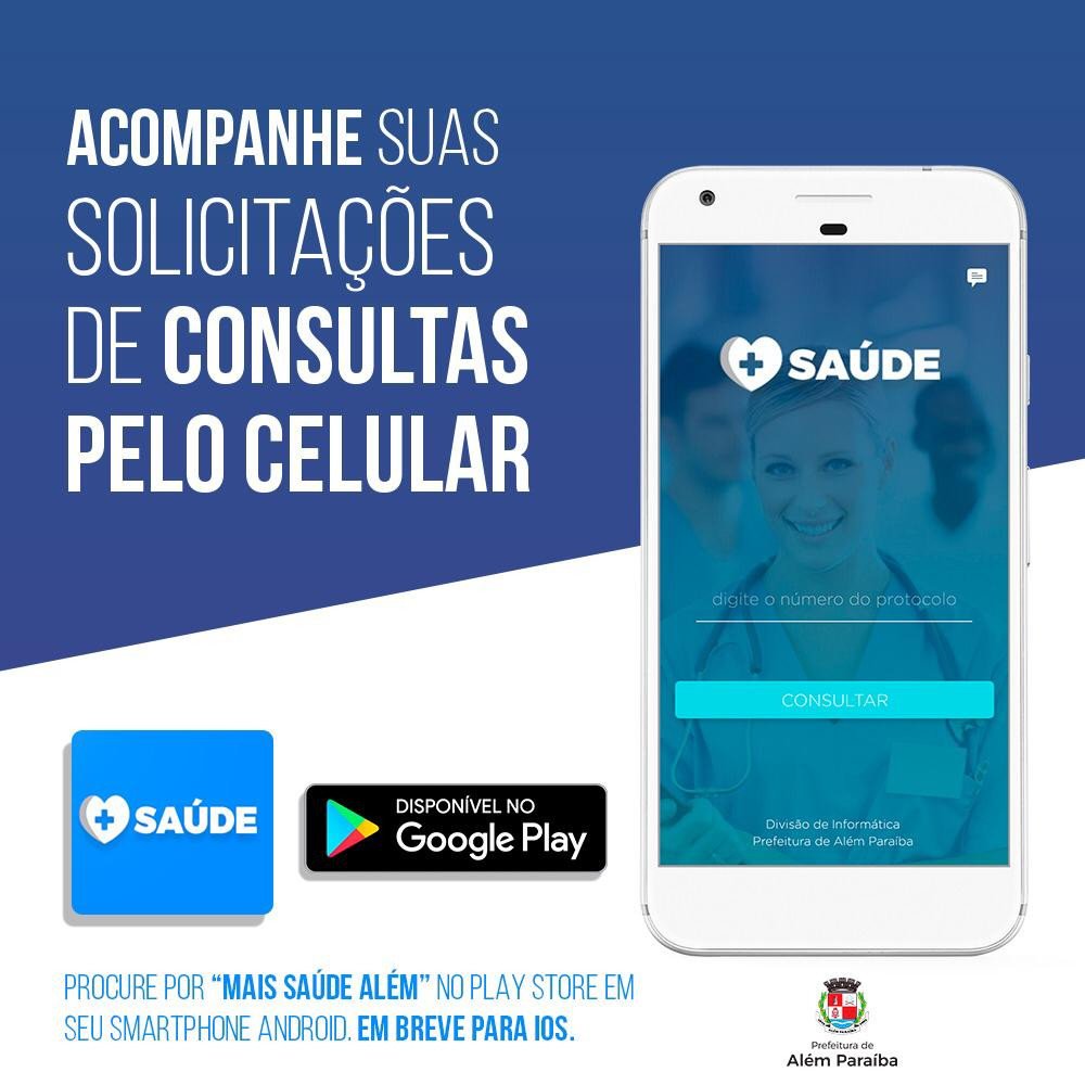 Prefeitura lança aplicativo para usuário acompanhar marcação de consultas pelo smartphone