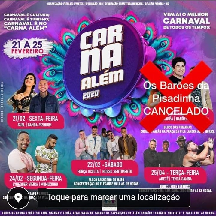 E os Barões da Pisadinha fizeram a festa e a Fake News não colou