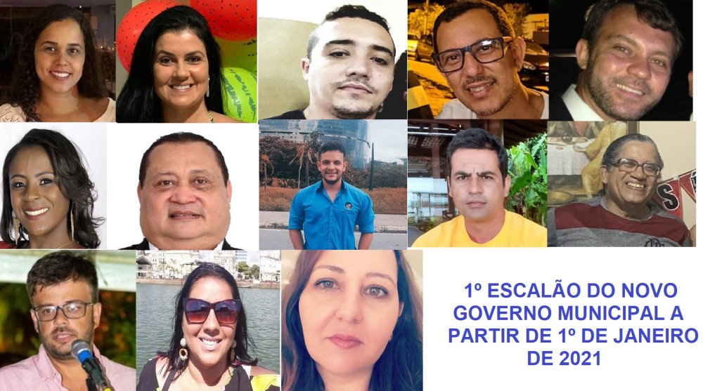 Prefeito reeleito definiu o 1º escalão do Governo Municipal que assume com ele o segundo mandato em 1º de janeiro de 2021. Veja os nomes