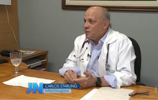 Cientista Carlos Starling, consultor da Sociedade Brasileira de Infectologia afirma ao Jornal A Gazeta: Se o Prefeito não agisse a pandemia em Além Paraíba entraria em descontrole total