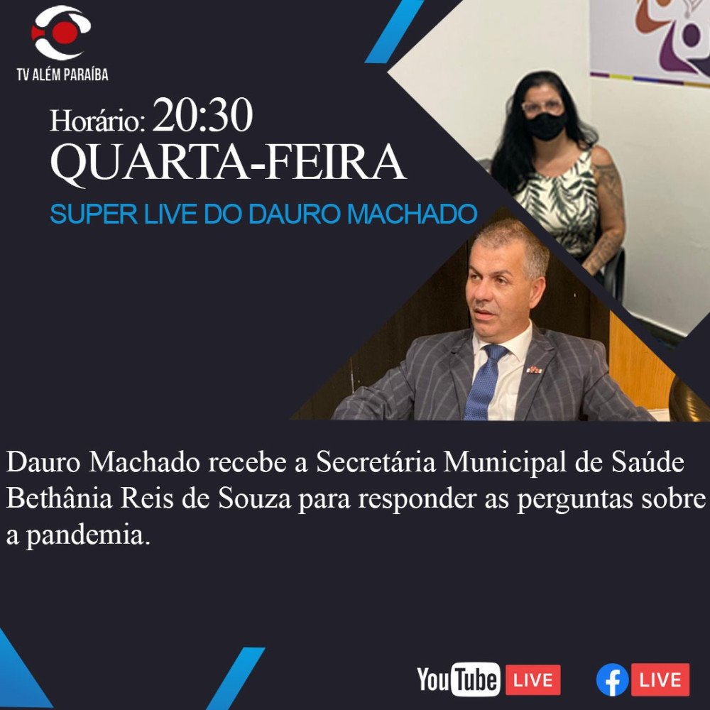 Secretária de Saúde participará de live hoje falando sobre a vacinação e a pandemia da COVID-19