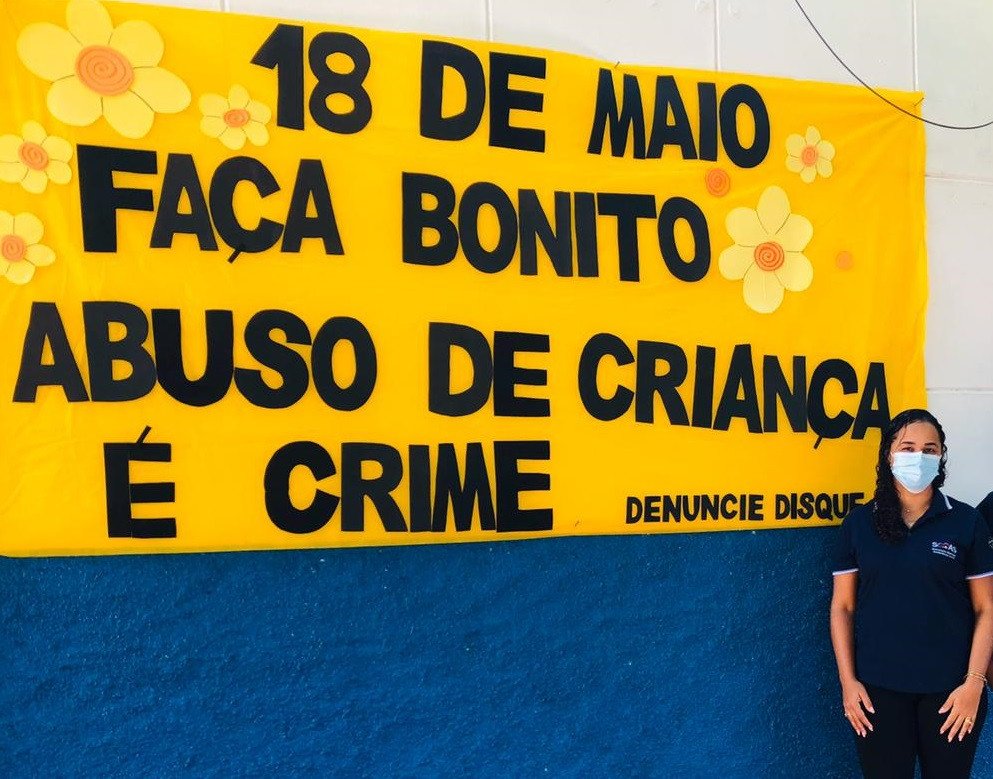 Assistência Social realiza carreata pelo Dia de Nacional de Combate ao Abuso e Exploração Sexual de Crianças e Adolescentes