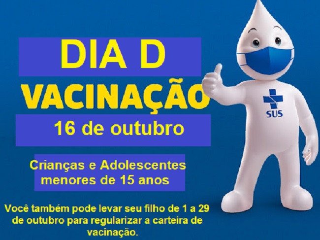 Secretaria de Saúde inicia campanha para regularizar a vacinação de crianças e adolescentes menores de 15 anos