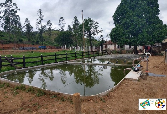Projeto inovador de criação de peixes já está em operação na comunidade de Marinópolis